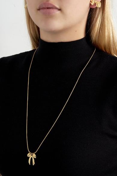 classic necklace with large bow h5 Picture2